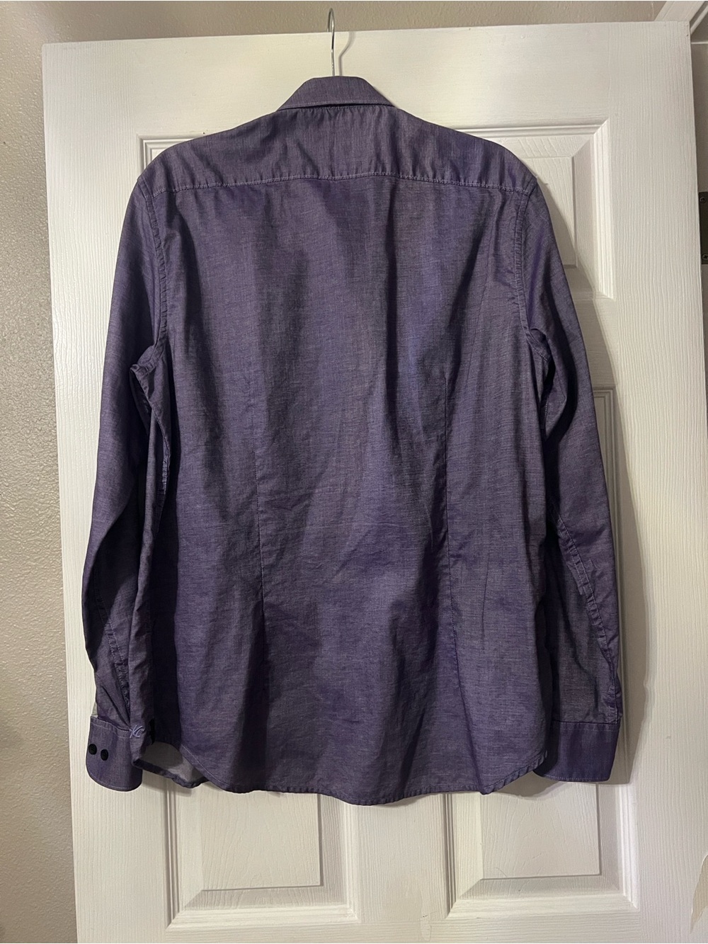 Kenneth Cole purple button down - Picture 2 of 4